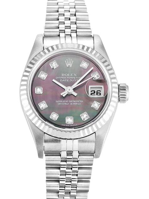 rolex datejust zwarte plaat|rolex datejust 26mm.